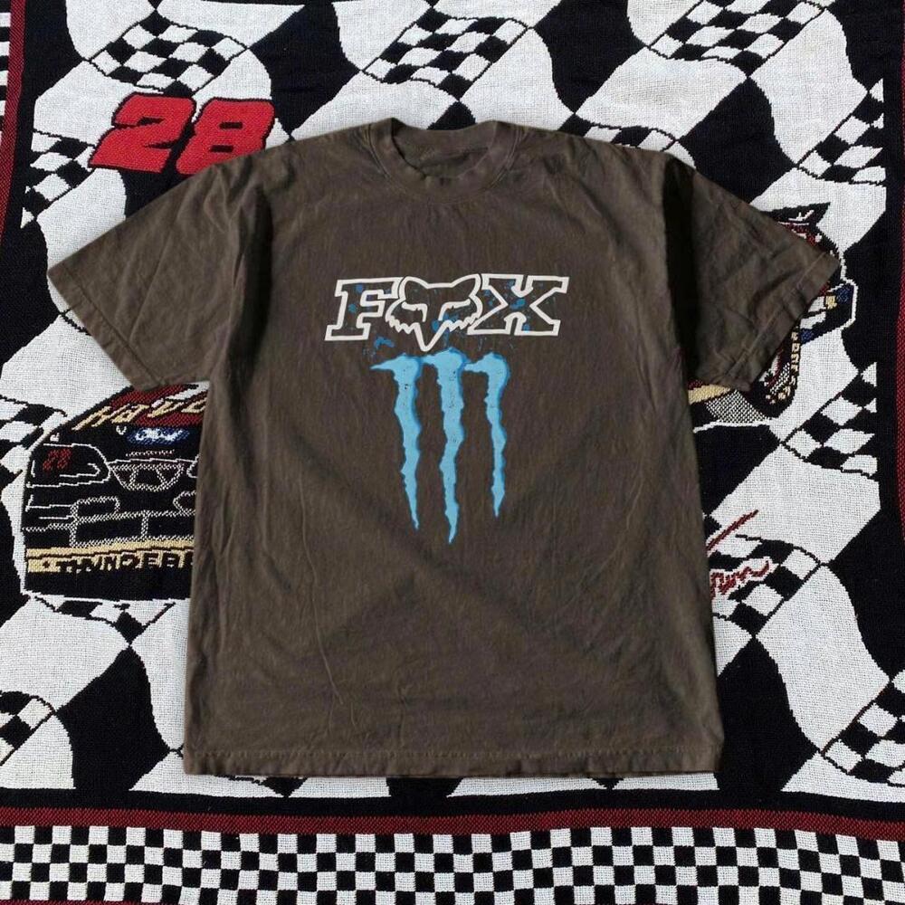 Fox Racing Monster Energy Brown Tee